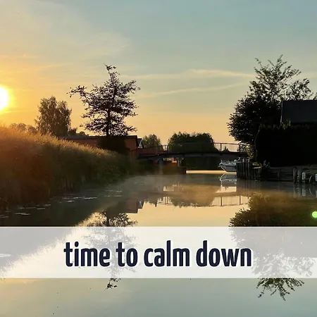 Wiesengefluester E7 Mit Sauna, Kamin, Garten Und Mueritznaehe Feriehus