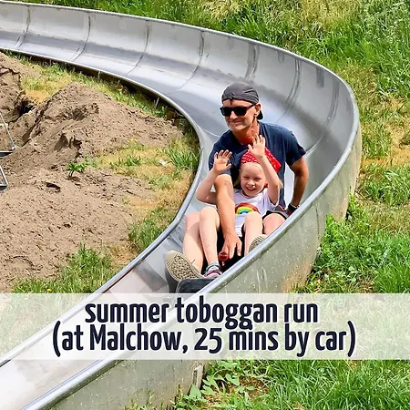 Wiesengefluester E7 - Mit Fasssauna, Nur 3 Gehminuten Zur Mueritz Holiday home *